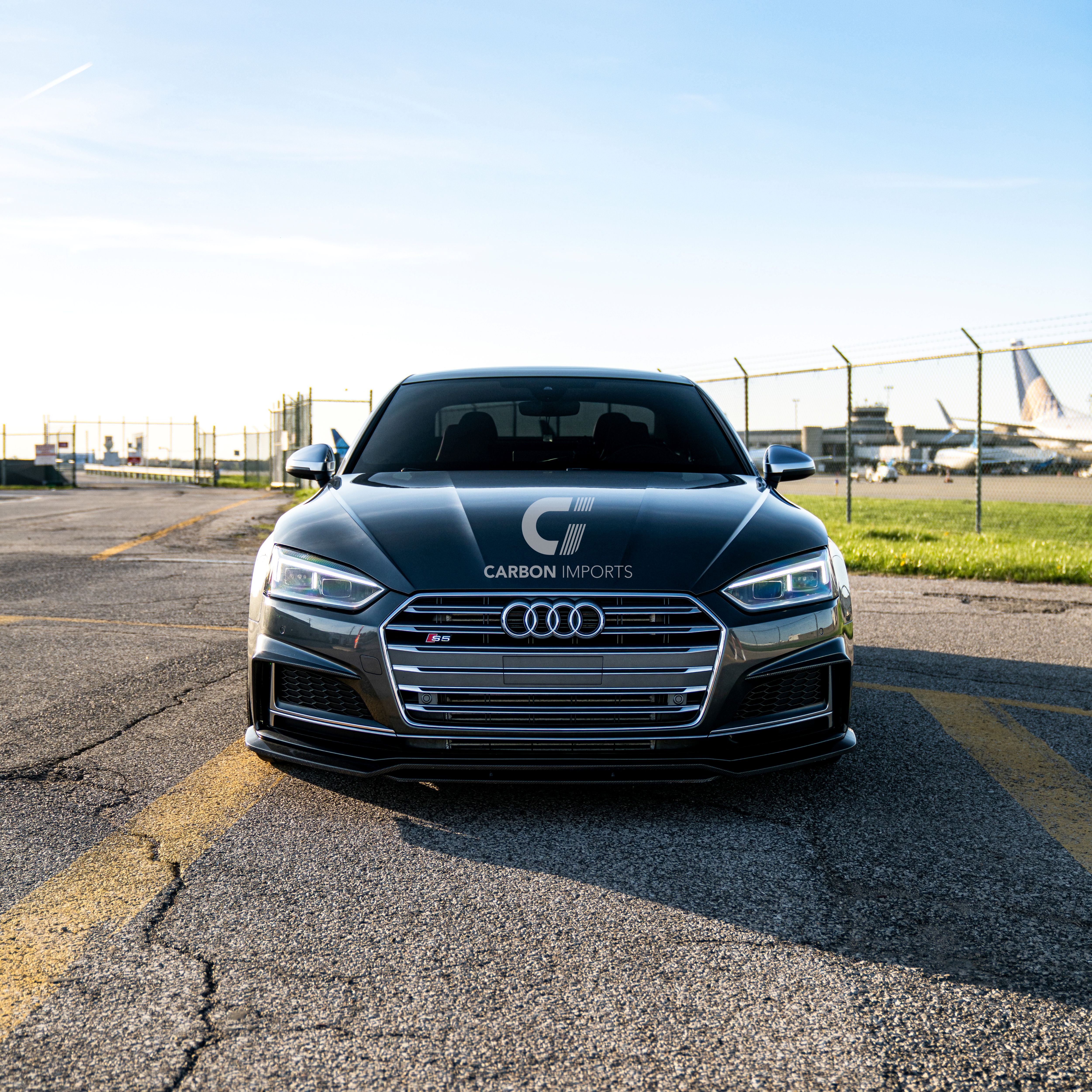 Audi S5/A5 B9 Carbon Fiber Front Lip 2017-2019