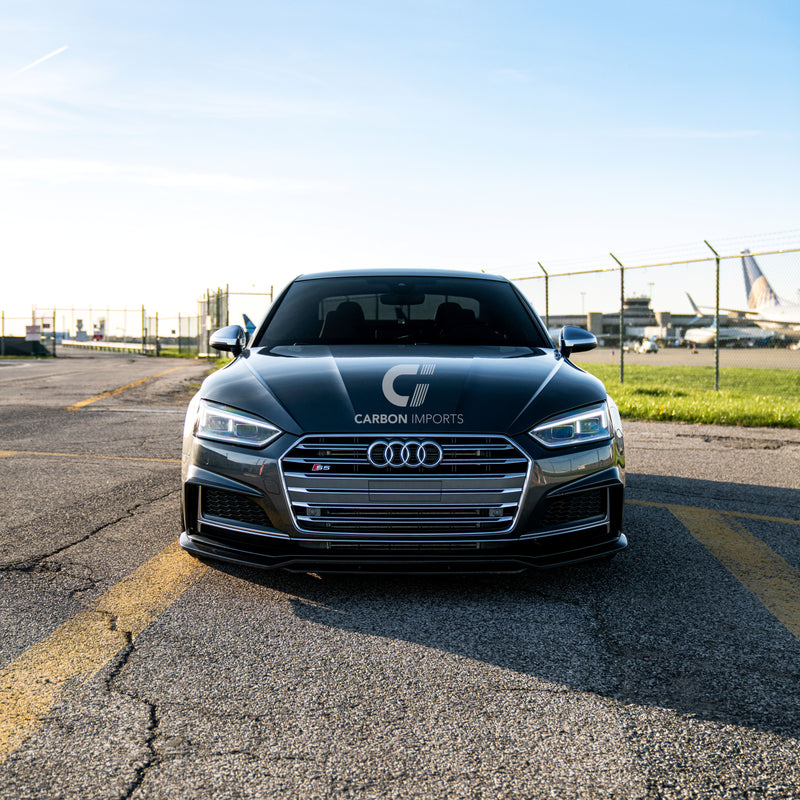 Audi S5/A5 B9 Carbon Fiber Front Lip 2017-2019