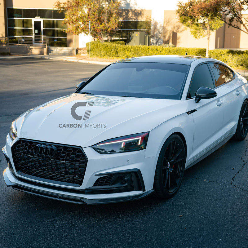 Audi S5/A5 B9 Carbon Fiber Front Lip 2017-2019