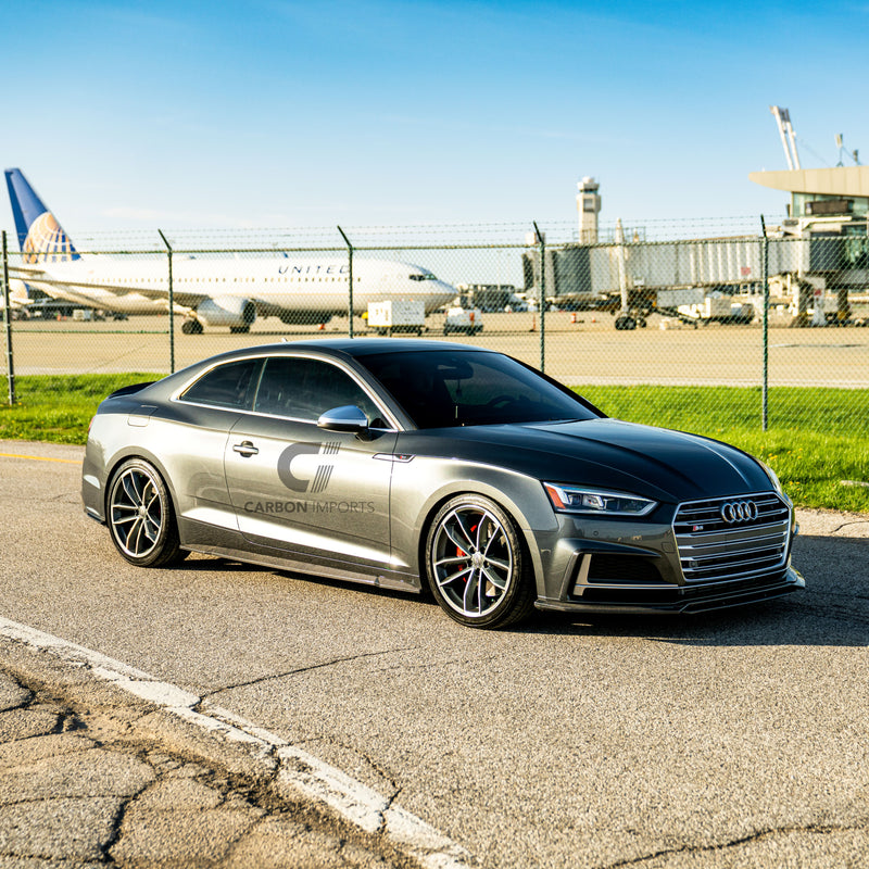 Audi S5/A5 S-line B9 Carbon Fiber Side Skirts 2017-2019