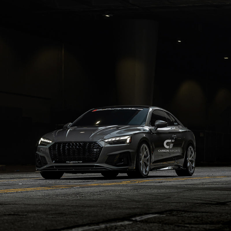 Audi A5/S5 B9.5 Carbon Fiber Front Lip 2020-2025