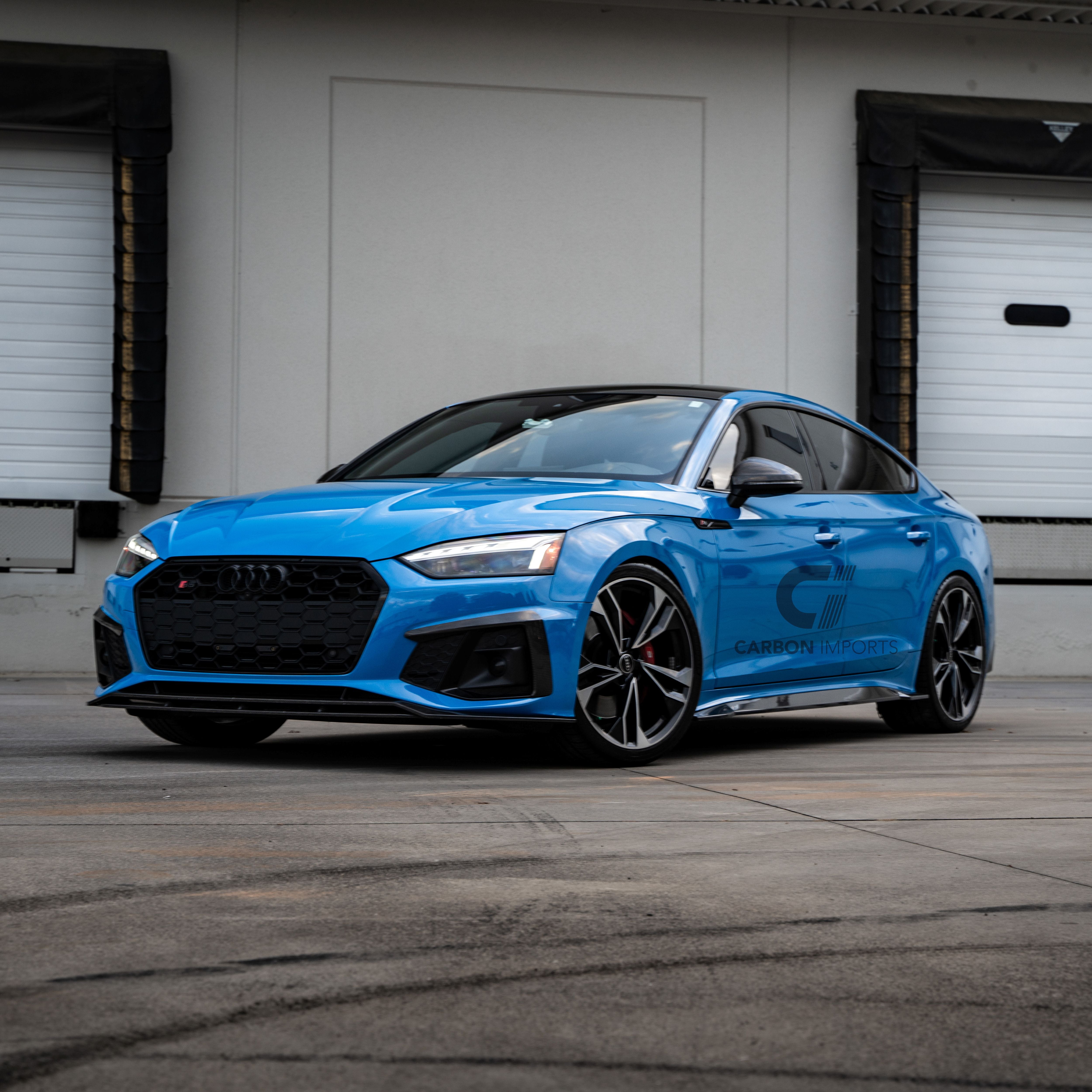Audi S5/A5 S-Line B9.5 Carbon Fiber Front Lip 2020-2025 V1