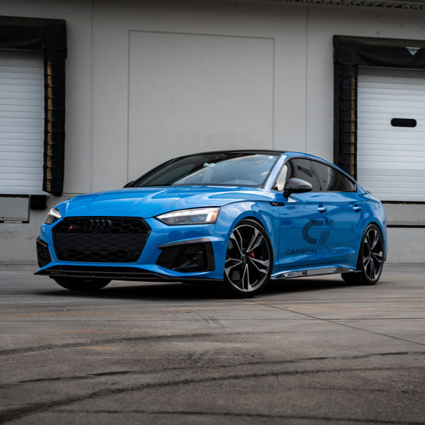 Audi S5/A5 S-Line B9.5 Carbon Fiber Fog Canards 2020-2025