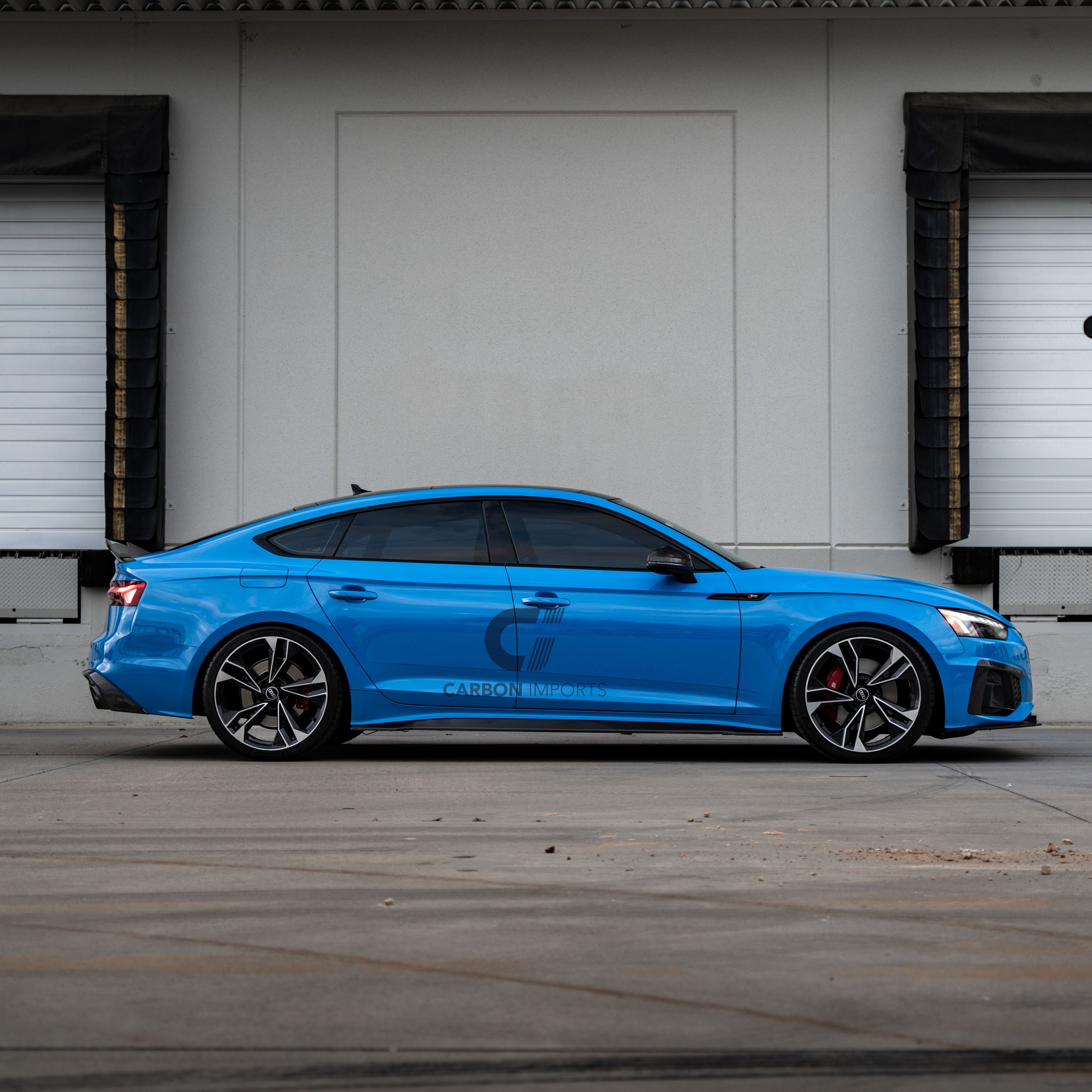 Audi S5/A5 S-Line B9.5 Carbon Fiber Side Skirts 2020-2025