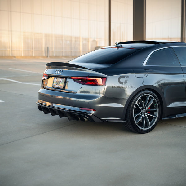 Audi S5/A5 S-Line B9 Carbon Fiber Rear Diffuser 2017-2019