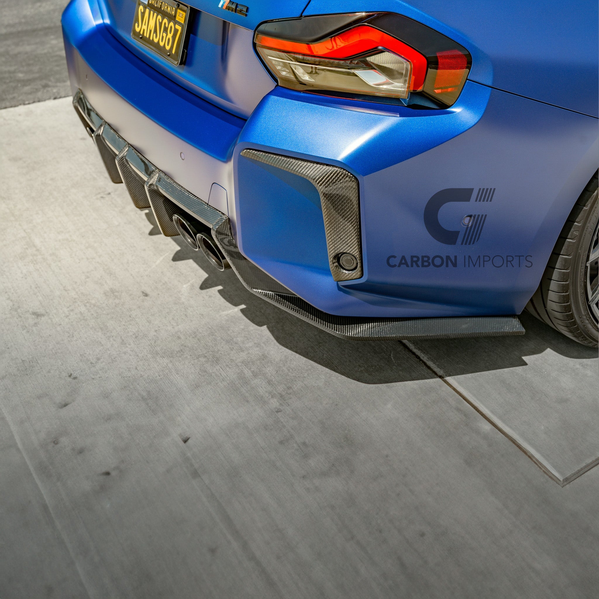 BMW M2 G87 Carbon Fiber Rear Diffuser 2023-2026