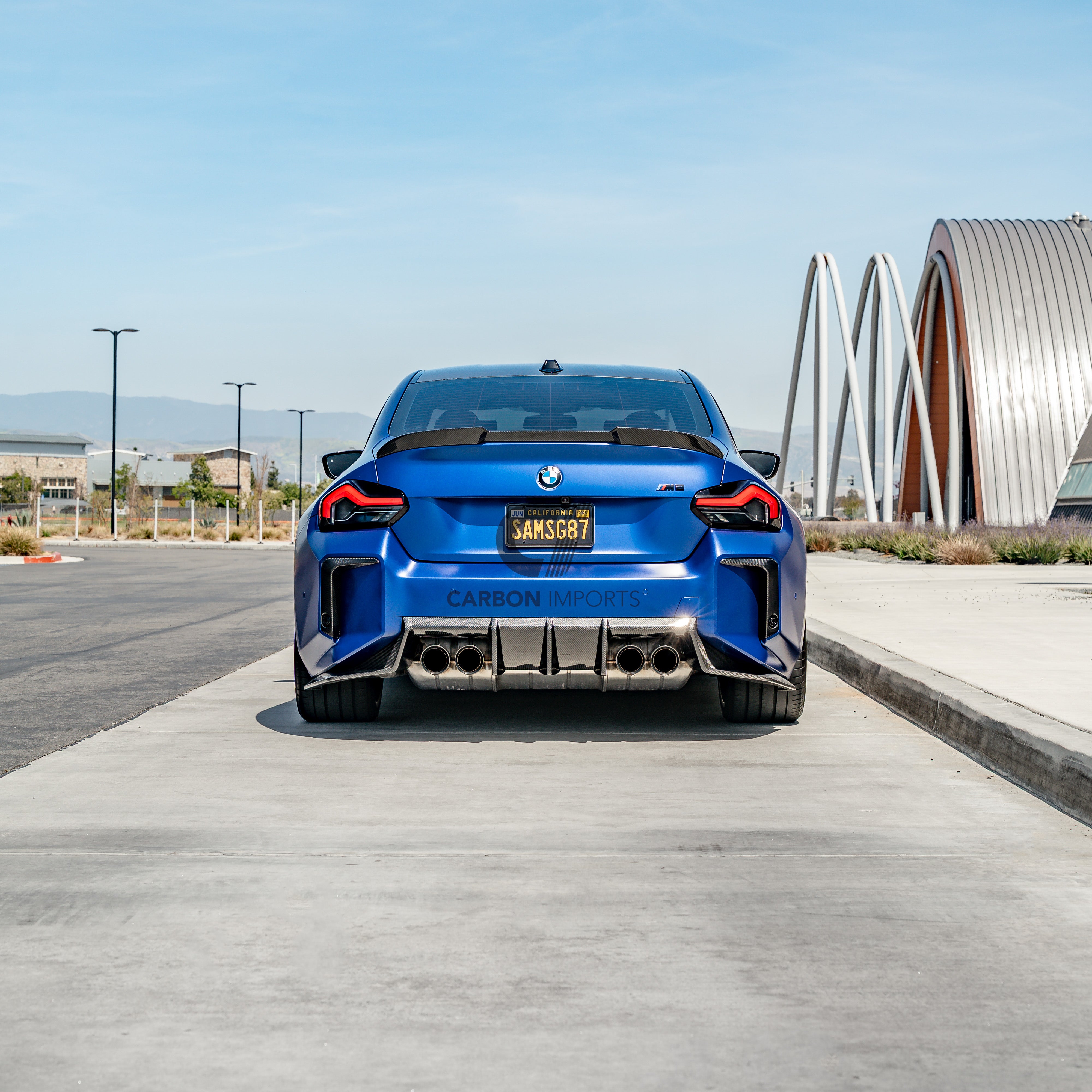 BMW M2 G87 Carbon Fiber Rear Diffuser 2023-2026