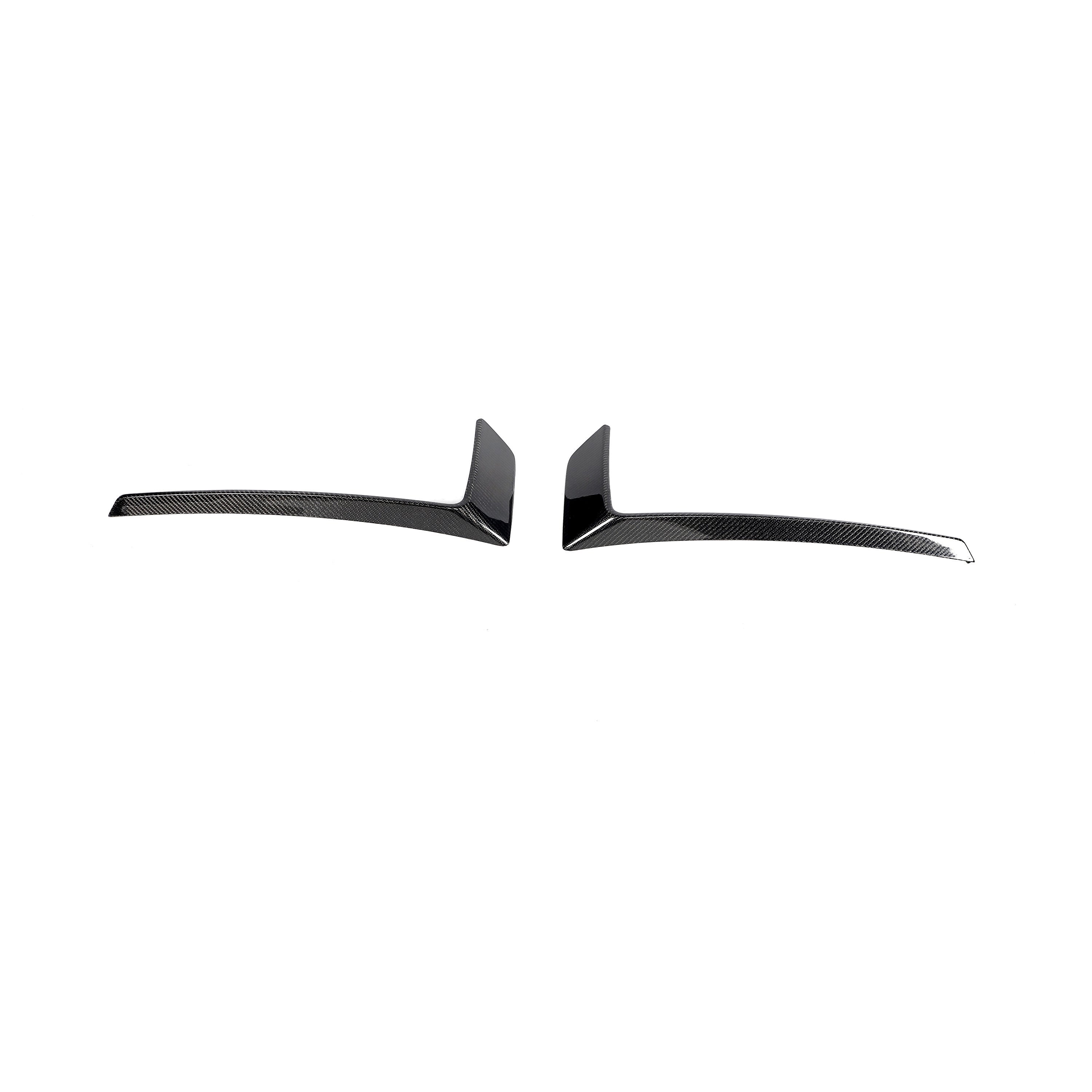Audi R8 Gen 2.5 Carbon Fiber Rear Bumper Canards 2020-2023
