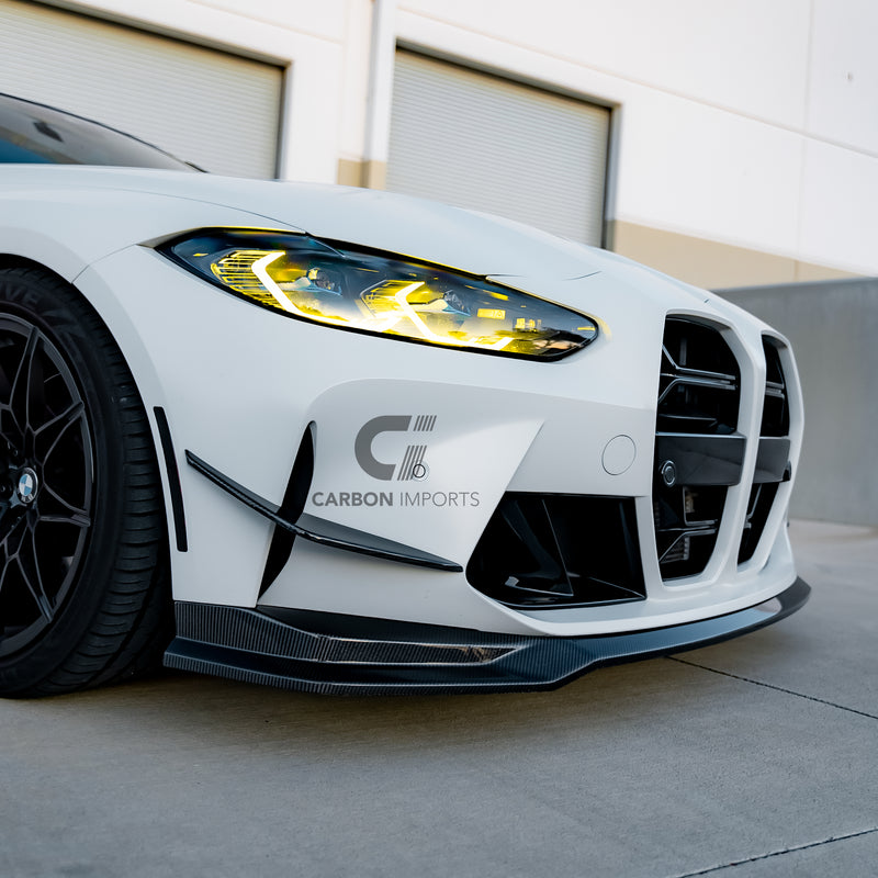 BMW M3/M4 G80/G81/G82/G83 Carbon Fiber Front Lip 2020-2025