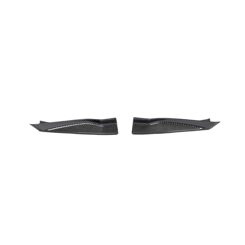 Audi RS5 B9.5 Carbon Fiber Rear Bumper Canards 2020-2025