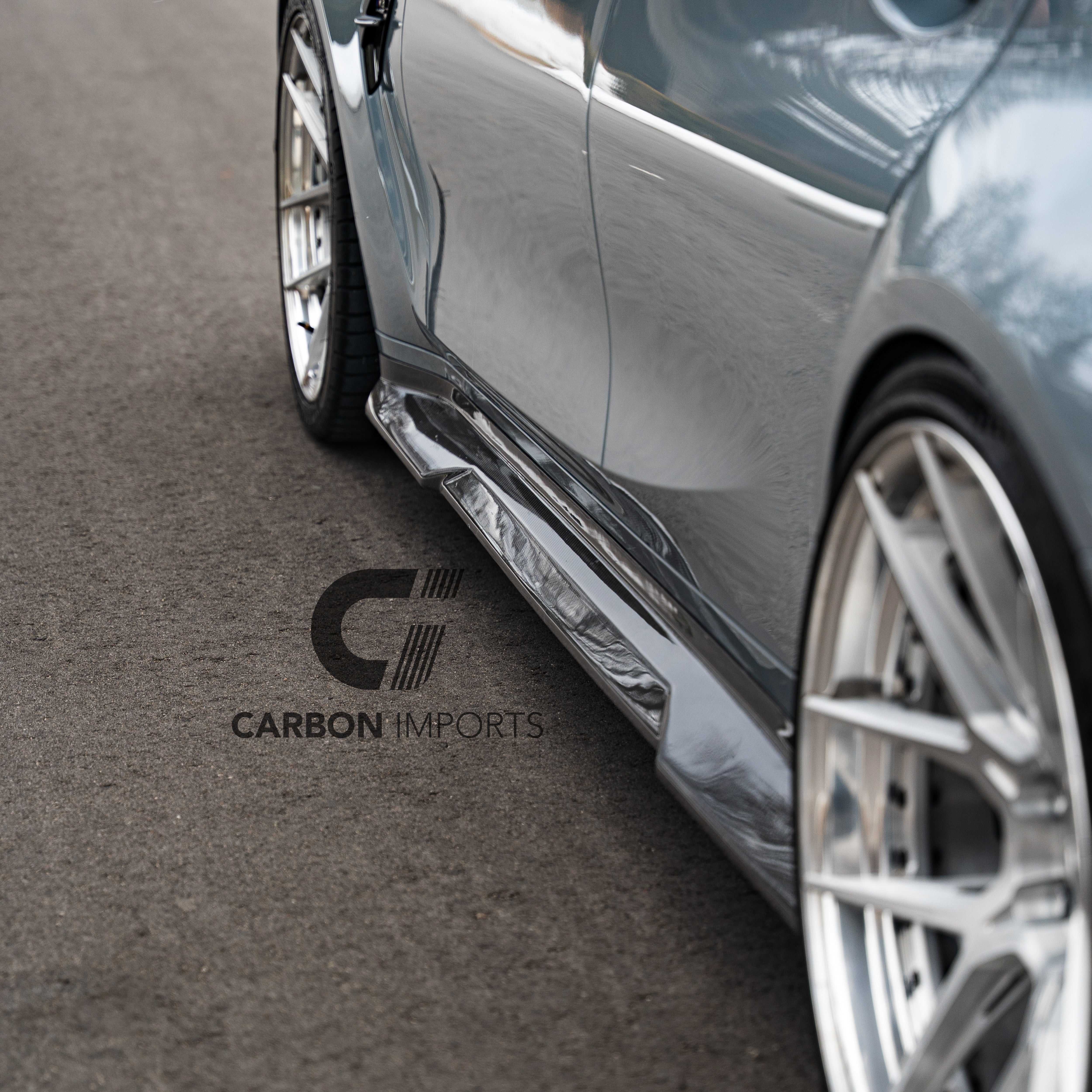 BMW M3 G80/G81 Carbon Fiber Side Skirts 2020-2026