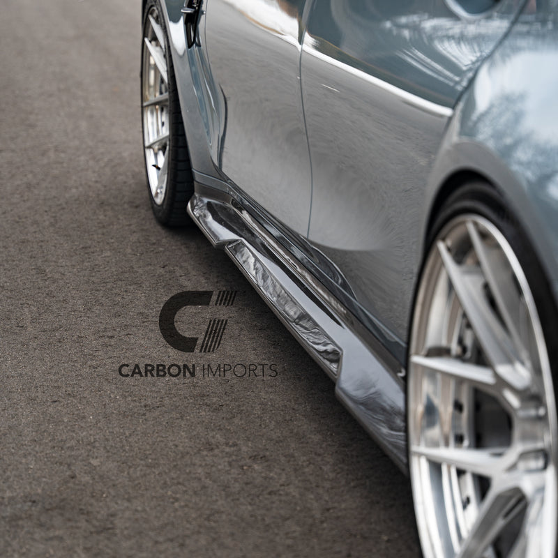 BMW M3 G80/G81 Carbon Fiber Side Skirts 2020-2025