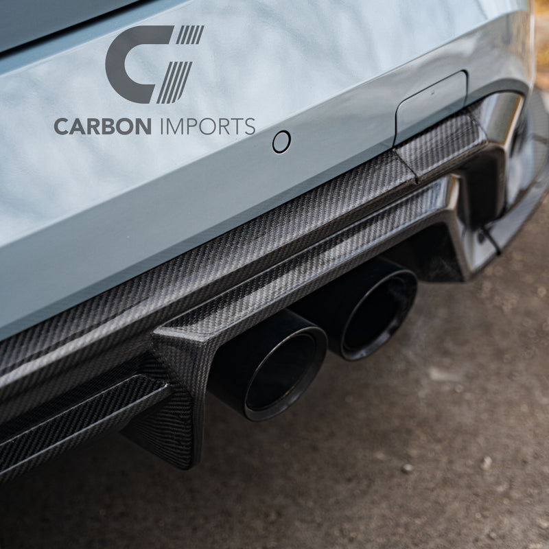 BMW M3/M4 G80/G81/G82/G83 Carbon Fiber Rear Diffuser 2020-2025
