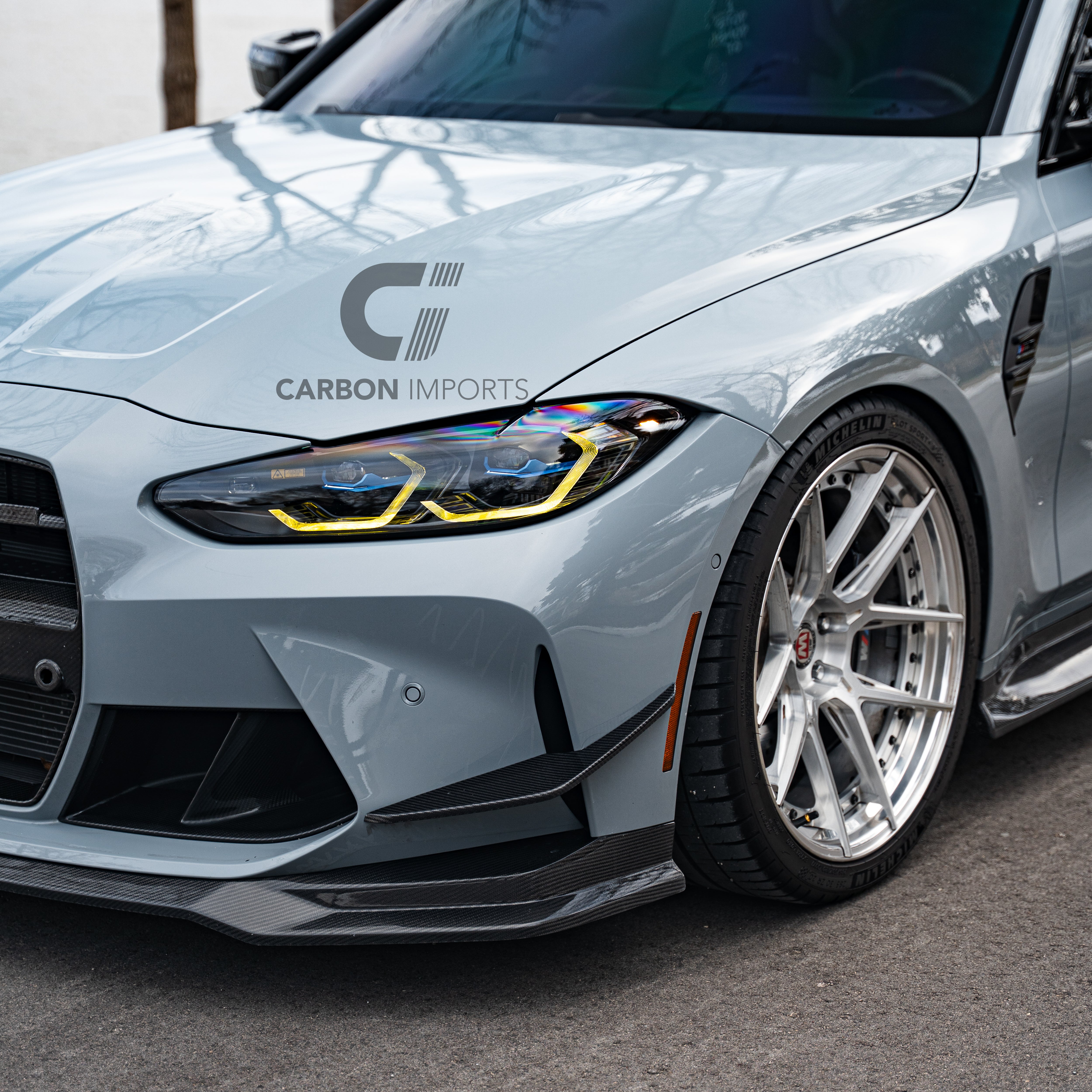 BMW M3/M4 G80/G81/G82/G83 Carbon Fiber Front Lip 2020-2026