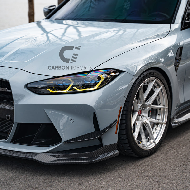 BMW M3/M4 G80/G81/G82/G83 Carbon Fiber Front Lip 2020-2025