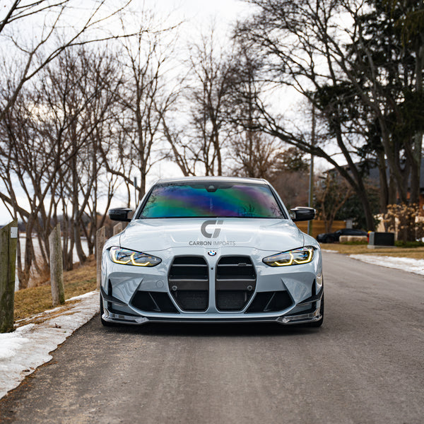 BMW M3/M4 G80/G81/G82/G83 Carbon Fiber Front Lip 2020-2025
