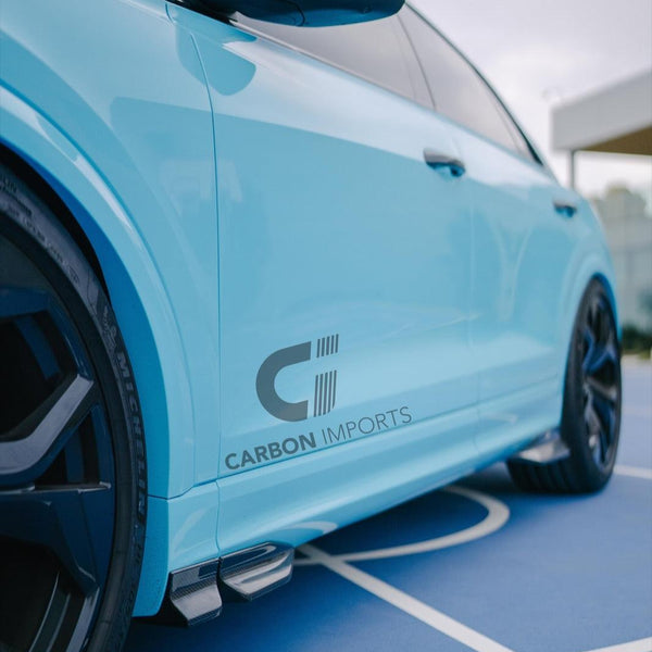 Audi RSQ8 Carbon Fiber Side Skirts 2020-2024