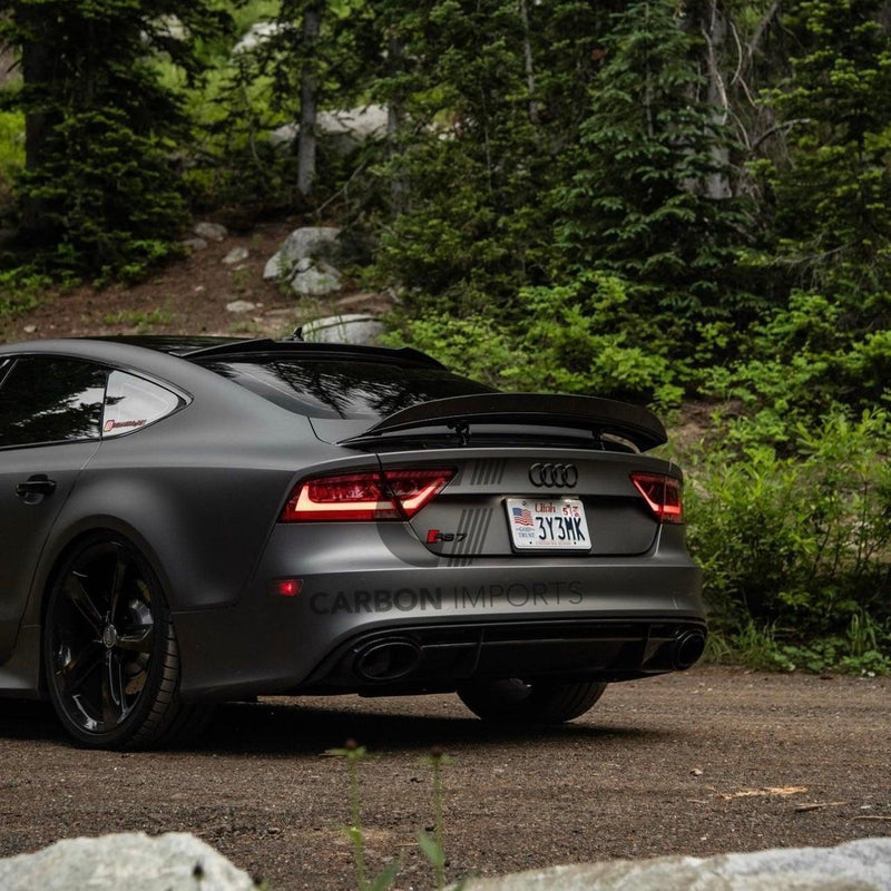 Rs7 Shell Audi RS7 C7/C7.5 Carbon Fiber Roof Spoiler 2012-2018 – Carbon Imports