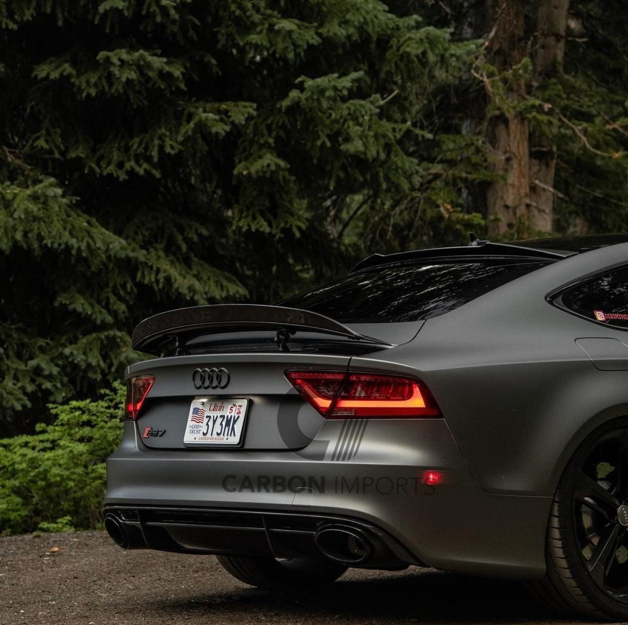 Audi RS7 C7/C7.5 Carbon Fiber Roof Spoiler 2012-2018