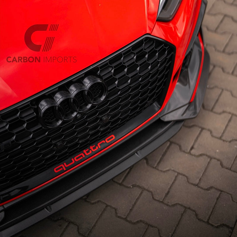 Audi RS5 B9 Carbon Fiber Front Lip 2017-2019