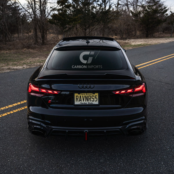 Audi A5/S5/RS5 B9/B9.5 Carbon Fiber Roof Spoiler 2017-2025 V1