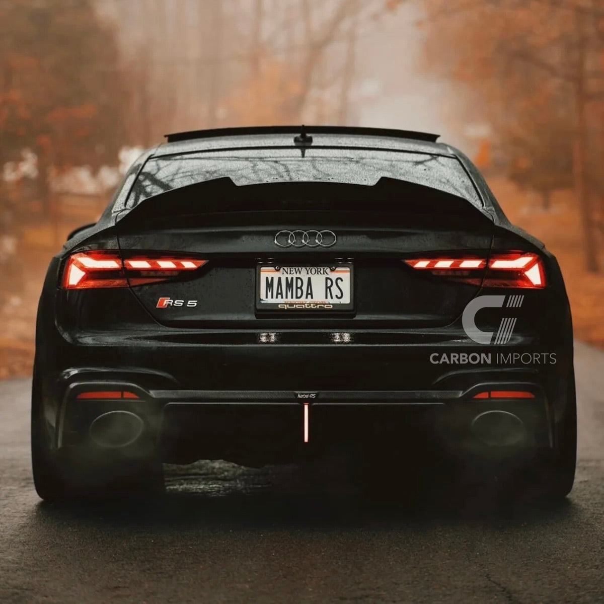 Audi A5/S5/RS5 B9/B9.5 Carbon Fiber Trunk Lip 2017-2025 V4.5
