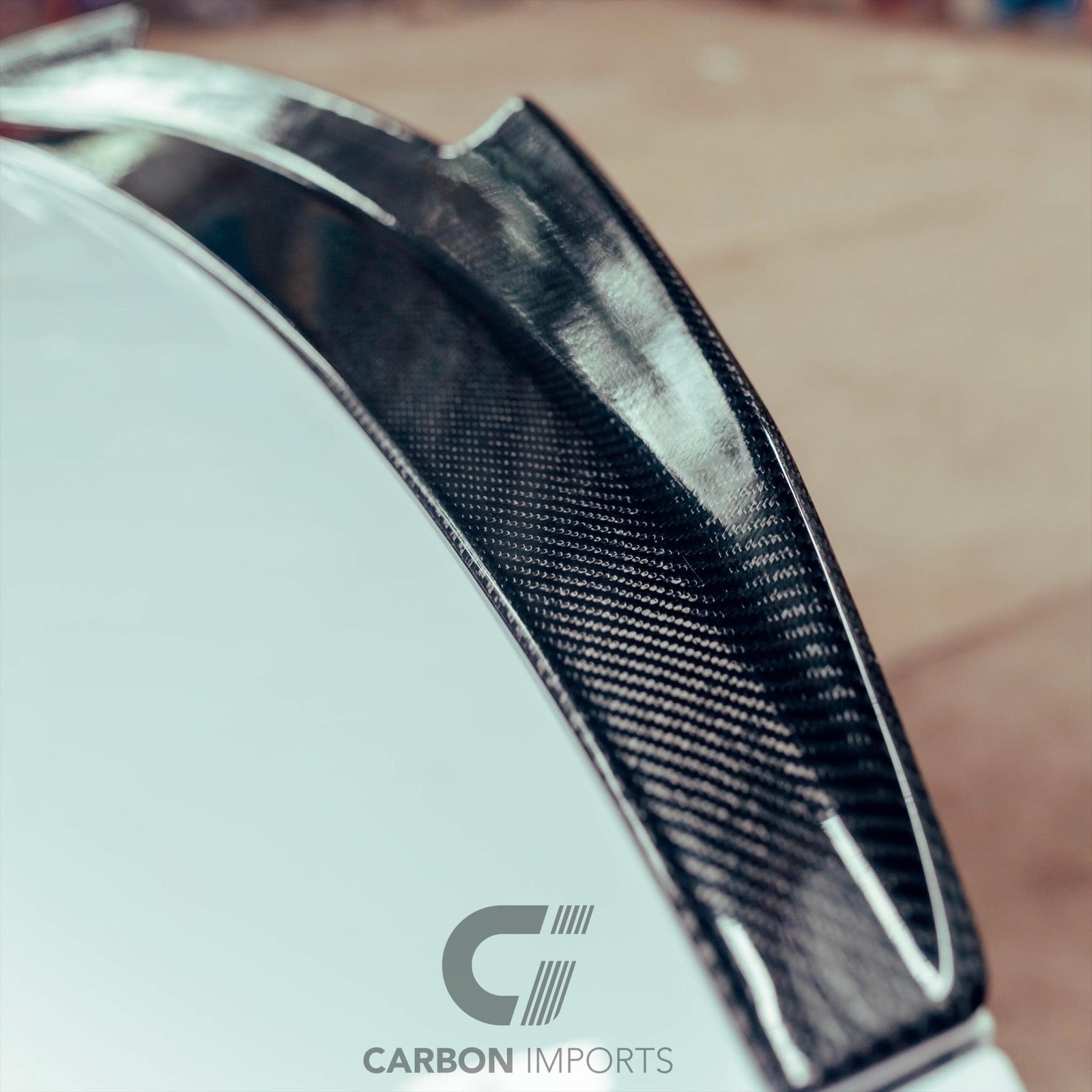 Audi S5 B8/B8.5 Carbon Fiber Trunk Lip 2007-2016 V2