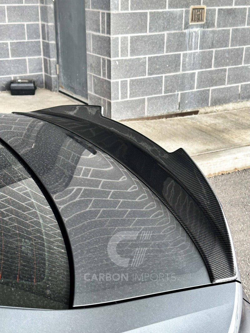 Audi A3/S3/RS3 Carbon Fiber Trunk Lip 2021-2023 V2