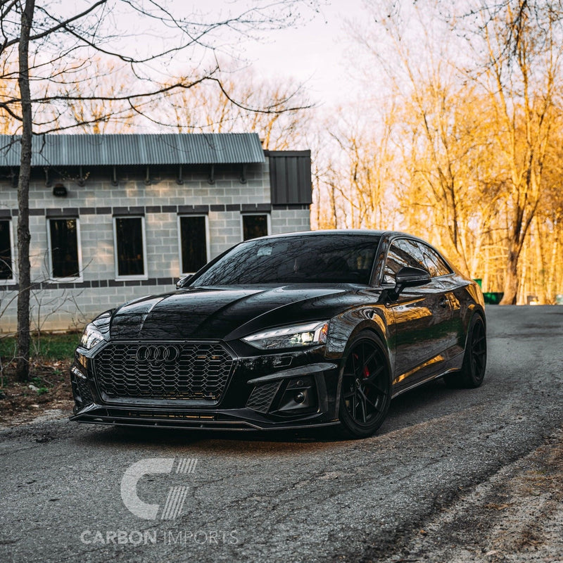 Audi A5/S5 B9.5 Carbon Fiber Front Lip 2020-2025