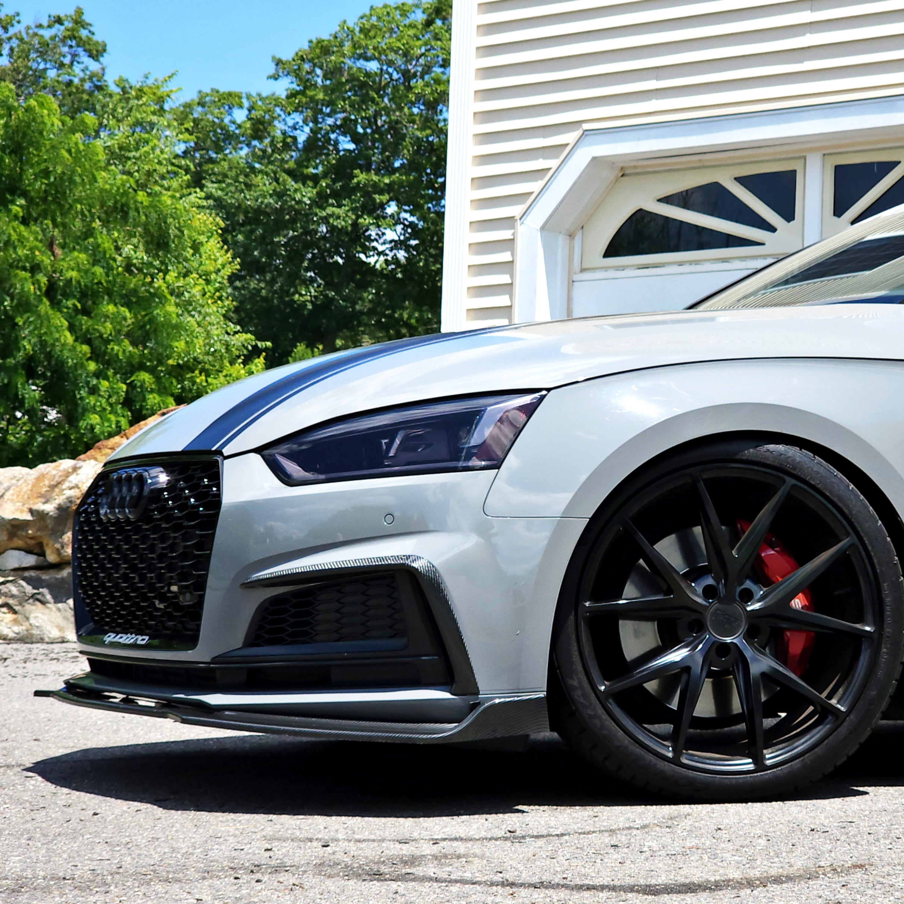 Audi S5/A5 S-Line B9 Carbon Fiber Fog Canards 2017-2019 V2