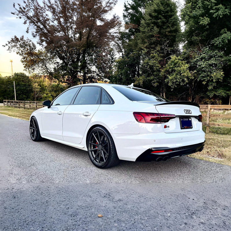 Audi S4/A4 B9/B9.5 Carbon Fiber Trunk Lip 2017-2025 Lowkick Version