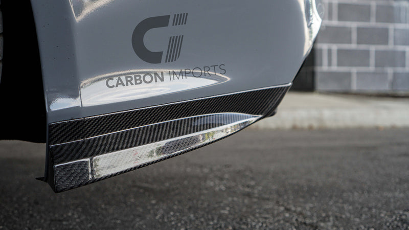 Audi RS5 2010-2016 B8.5 Carbon Fiber Rear Bumper Canards