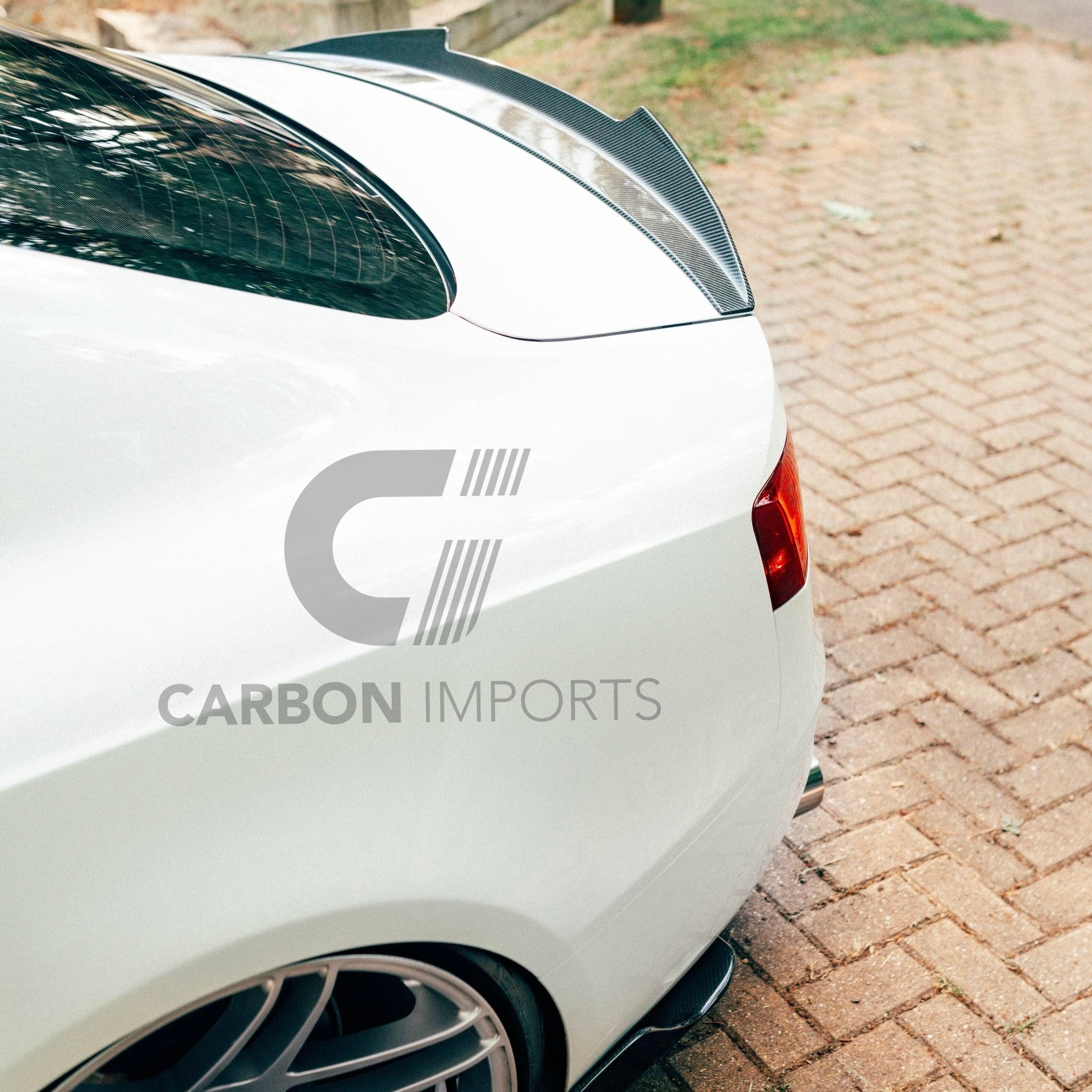 Audi S5 B8/B8.5 Carbon Fiber Trunk Lip 2007-2016 V2