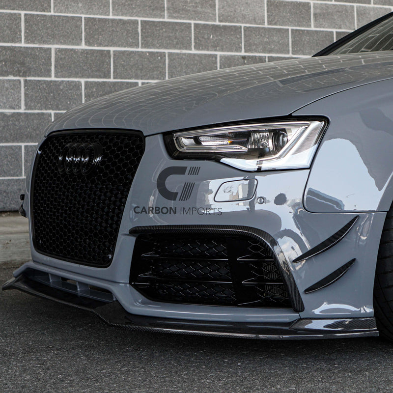 Audi RS5 2013-2016 B8.5 Carbon Fiber Front Fog Canards