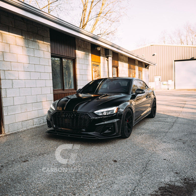 Audi A5/S5 B9.5 Carbon Fiber Front Lip 2020-2025