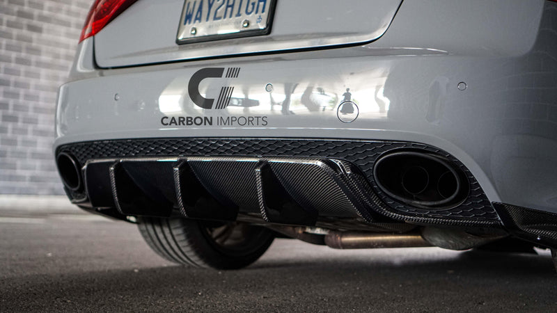 Audi RS5 2010-2016 B8/B8.5 Carbon Fiber Rear Diffuser