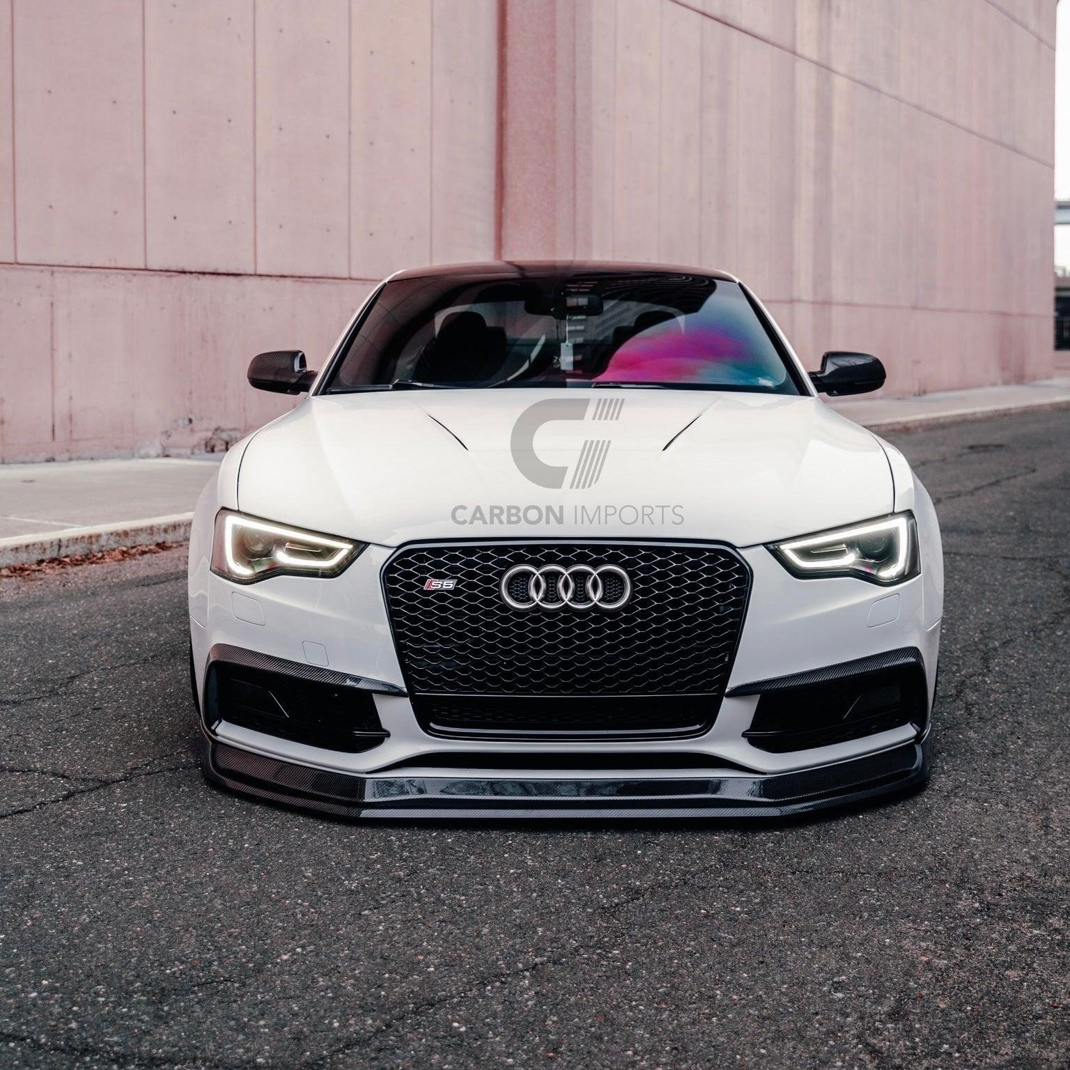 Audi S5/A5 S-Line B8.5 Carbon Fiber Front Lip 2013-2016