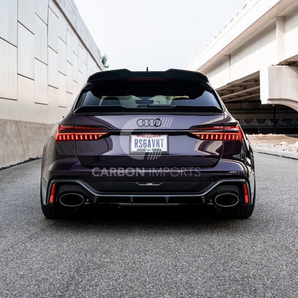 Audi RS6 C8 Carbon Fiber Roof Spoiler 2020-2024