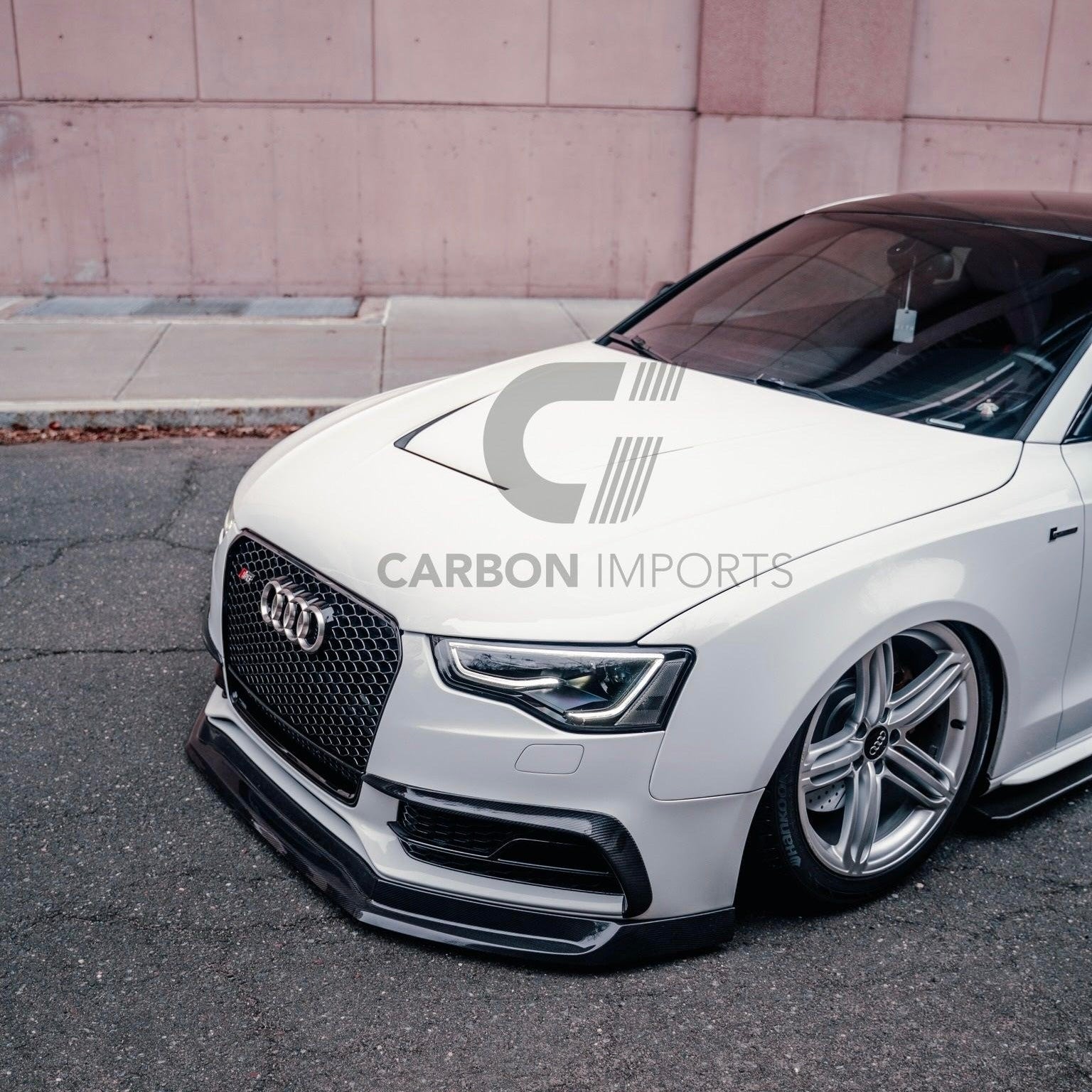 Audi S5/A5 S-Line B8.5 Carbon Fiber Front Lip 2013-2016