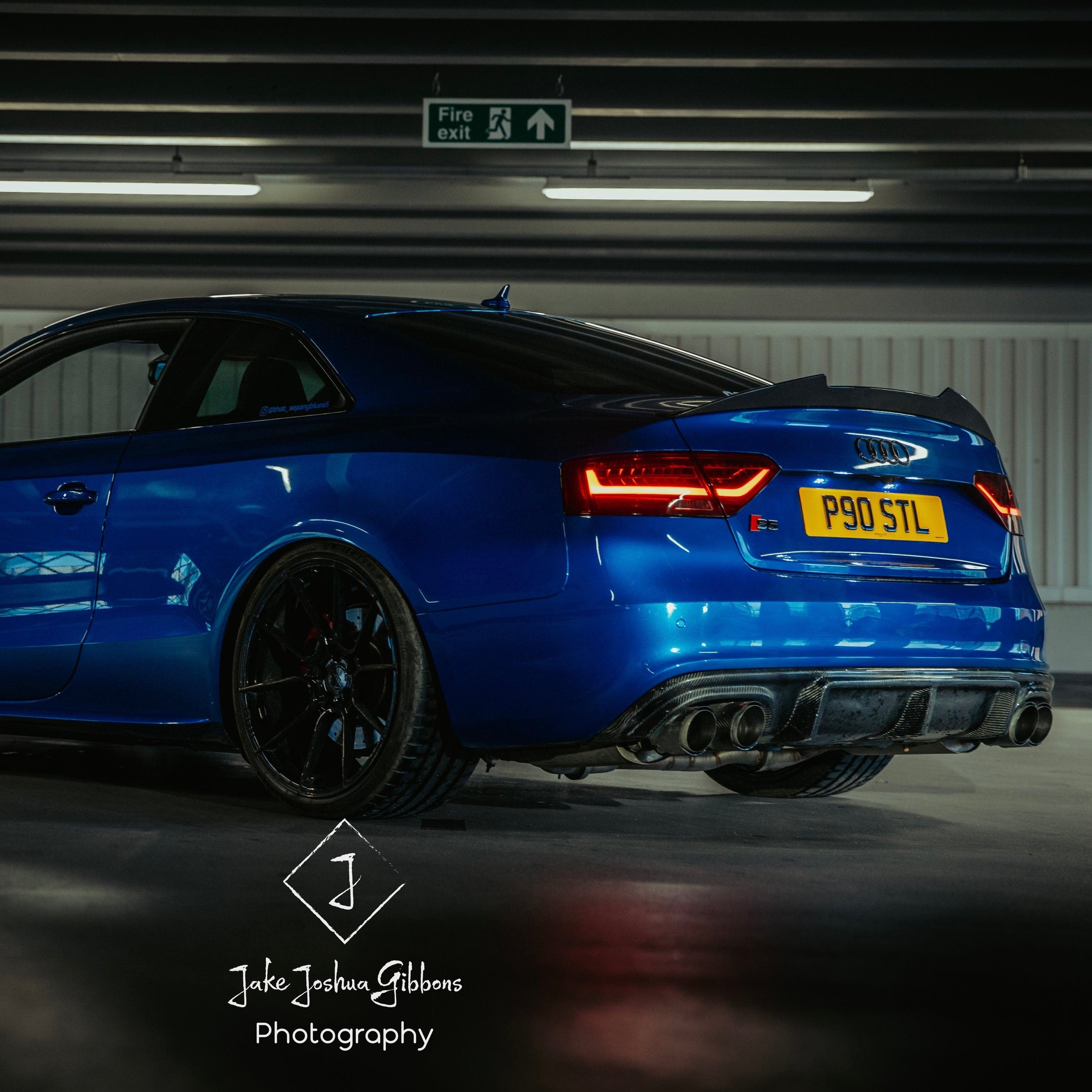 Audi S5 B8/B8.5 Carbon Fiber Trunk Lip 2007-2016 V2