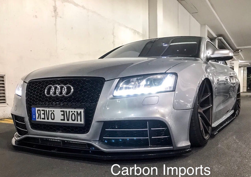 Audi A5/S5/RS5 B8 & B8.5 Carbon Fiber Side Skirts