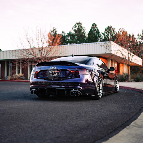 Audi S5/A5 S-Line B8.5 Carbon Fiber Rear Diffuser 2013-2016