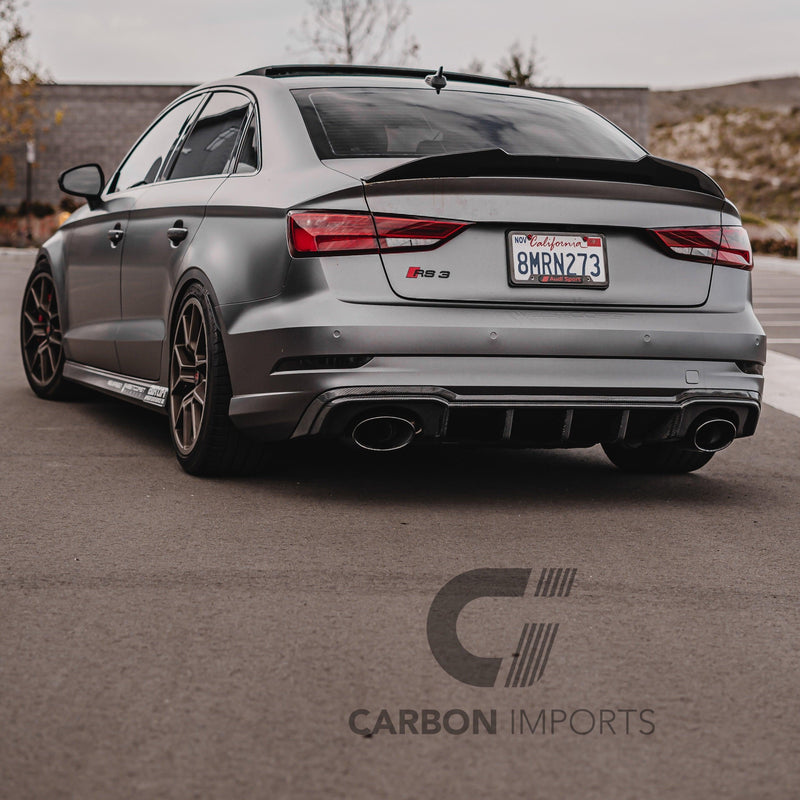 Audi RS3 8V Carbon Fiber Rear Diffuser 2017-2020