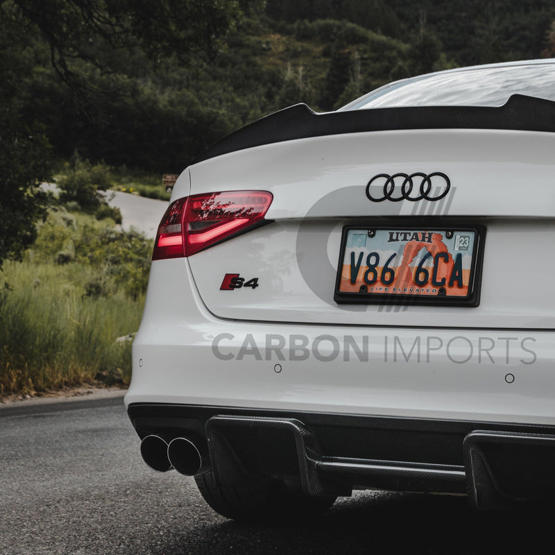 Audi S4/A4 S-Line B8.5 Carbon Fiber Rear Diffuser 2013-2016
