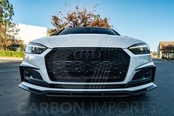 Audi A5/S5 2017-2019 B9 Carbon Fiber Front Lip