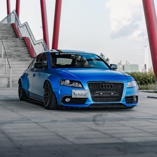 Audi S4/A4 S-Line B8 Carbon Fiber Fog Canards 2009-2012