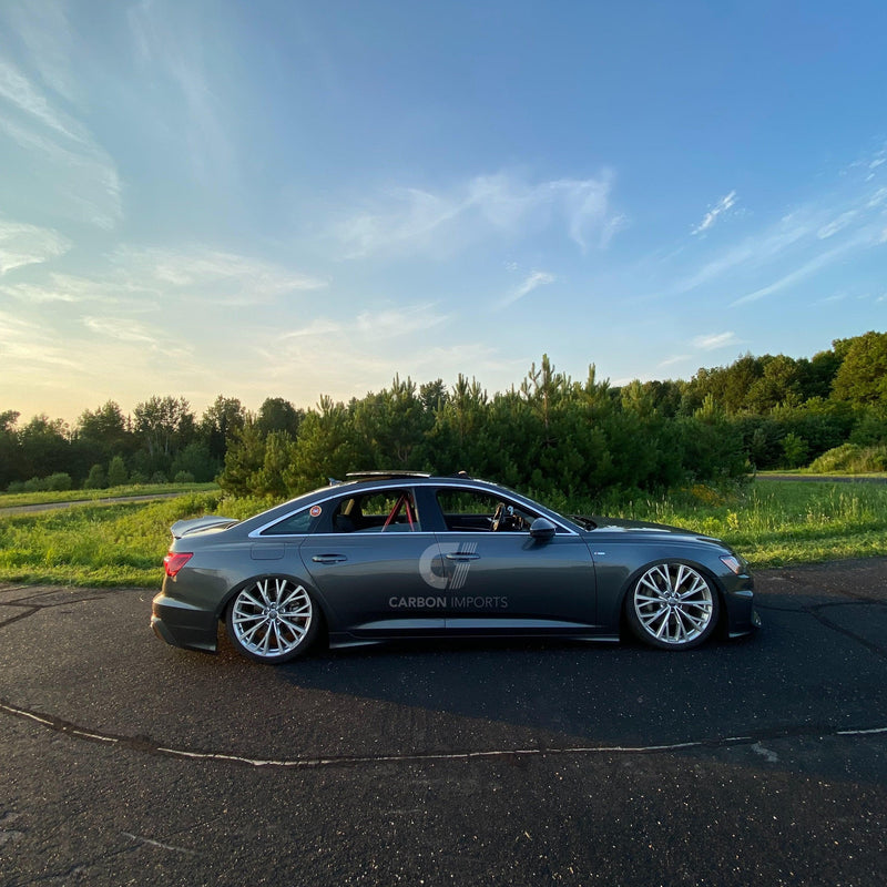 Audi A6/S6 C8 Carbon Fiber Trunk Lip 2019-2023 V4