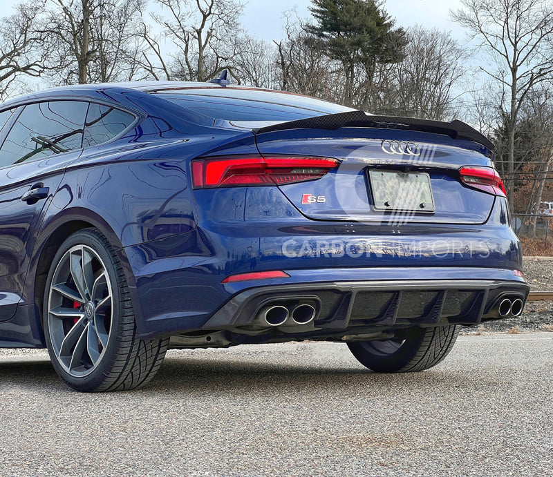 Audi S5 / A5 S-Line 2017-2019 B9 Carbon Fiber Diffuser