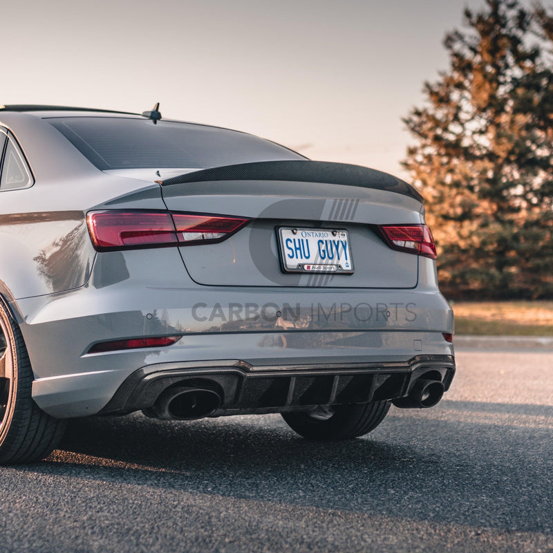 Audi RS3 8V Carbon Fiber Rear Diffuser 2017-2020