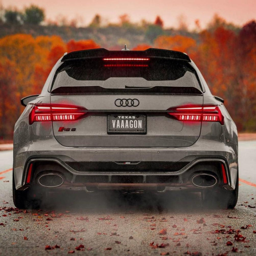 Audi RS6 C8 Carbon Fiber Trunk Lip 2020-2026 V1